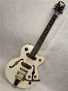 Epiphone Wildkat Royale in Pearl White electric guitar Acceptable